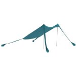 Outsunny - abri solaire de camping - tissu polyester - lasthanne - 215x200x200cm - bleu
