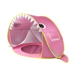Tente de plage b�b� avec piscinetente camping portable requin pop - upamovible abri de plage anti uv ...