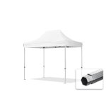 Tente pliante - toolport - 3x2 m - alu pes env. 400g / m� - blanc - autoportante