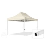 3x45 m tonnelle pliante acier pes 700 cr�me