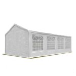 Tente de rception - toolport - pro light - 4x8m - bche pvc durable - montage rapide