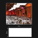 Tenture 80cm * 25m - blanc blanc