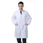 Tenue blouse blanche de laboratoire femme homme infirmires manteaux de laboratoire uniformes professionnel ...