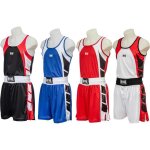 Tenue de boxe anglaise - metal boxe - metal boxe - coupe ajust�e - ensemble short + d�bardeur - bleu