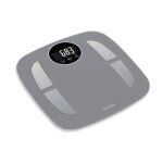 Terraillon - pse - personne impdancemtre - porte 160k kg - gris - power fit - plateau finition verre ...