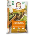 Terreau potager & plantes aromatiques - or brun - obrtaro6u - 6l - croissance rapide