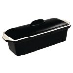 Terrine  pt - vogue - noire - 17 l - fonte - compatible four traditionnel