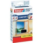 Tesa moustiquaire comfort pour portes - fenêtres - 120m x 24 m - noir Tesa moustiquaire comfort pour portes - fenêtres - 120m x 24 m - noir
