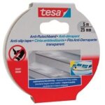 Tesa ruban adh�sif antid�rapant - 5m x 25mm - transparent