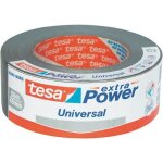 Ruban adh�sif toil� tesa� extra power tesa 56389 - 00000 - 11 argent (l x l) 50 m x 50 mm caoutchouc ...