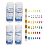 Test de ph - omabeta - 200 pices - papier tournesol - dtection urine et salive - utilisation aquariums ...