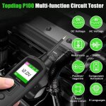 Testeur de circuit automobile - mioloe - outil de diagnostic avec cran lcd - voiture 12 / 24v