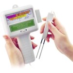 Testeur de piscine de leau 2 en 1 testeur num�rique ph / cl2 analyseur de la qualit� de leau portable ...