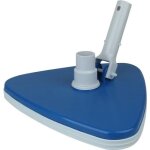 T�te de balai aspirant triangulaire bleu pour manche standard ou t�lescopique - linxor