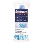 T�te de balai � franges - spontex expert - 100% microfibres - toutes surfaces