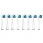 Têtes de brosse à dents - oral b - compatibles - lot de 8 recharges Têtes de brosse à dents - oral b - compatibles - lot de 8 recharges