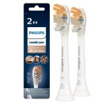 T�tes de brosse - philips - sonicare a3 premium all in one - noir - �limine la plaque - lot de 2