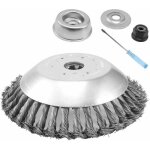 Tête brosse désherbage pour débroussailleuse avec contre - écrou plateau désherbage en fil dacier 8in ... Tête brosse désherbage pour débroussailleuse avec contre - écrou plateau désherbage en fil dacier 8in ...