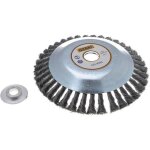 Tte de dsherbage et dmoussage - jardiaffaires - pour dbroussailleuse 200 / 230mm - thermique - mtallique ...