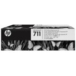 T�te dimpression hp 711 pour designjet - pack de 1 - noir / jaune / cyan / magenta
