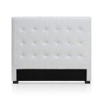 Tête de lit - paris prix - amor - 160 cm - blanc - finition boudoir Tête de lit - paris prix - amor - 160 cm - blanc - finition boudoir