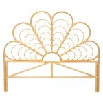 Tte de lit aoni rotin l160cm - atmosphera createur dinterieur