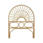 T�te de lit 90 cm en rotin naturel - bahia - rendez - vous d�co