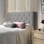 Tte de lit capitonne scandinave oslo 140x60