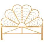 Tête de lit haute en rotin coloris naturel - longueur 160 x profondeur 2. 8 x hauteur 140 cm Tête de lit haute en rotin coloris naturel - longueur 160 x profondeur 2. 8 x hauteur 140 cm