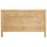Miliboo - tte de lit en bois manguier massif grav l165 cm vibes