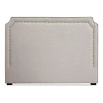Tte de lit milana 160cm tissu beige