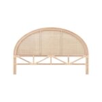 T�te de lit en rotin naturel 160 cm - madya - rendez - vous d�co