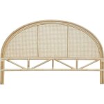 Tte de lit 160 cm en rotin et cannage - madya - rendez - vous dco