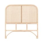 T�te de lit en rotin et cannage 90 cm - na�ra - rendez - vous d�co