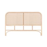 Tête de lit en rotin et cannage 140 cm - grace - rendez - vous déco Tête de lit en rotin et cannage 140 cm - grace - rendez - vous déco