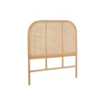 T�te de lit en rotin naturel pour chambre enfant. sumatra. 90 x 100cm