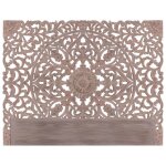 Tte de lit serena 180cm bois marron