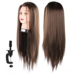 Tte de mannequin - shipenophy - coiffure professionnelle - cheveux haute temprature - 65 cm - mixte ...