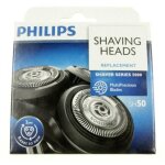 Tte de rasage - philips - 5000 series - compatible avec plusieurs modles - lavable - noir