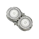 T�tes de rasage universelles en acier inoxydable avec support de montage en abs pour philips pq182 pq183 ...