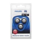 Ttes de rasoir - philips - hq167 - lot de 3 - technologie super lift&cut - rasage humide ou sec