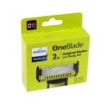 Lot de 2 t�tes de rasoir qp620 / 50 oneblade - rasoir tondeuse - philips (139973)