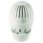 T�te thermostatique pour radiateur eau chaude avec bulbe liquide - diam�tre: 48 mm - bulbe liquide - ...
