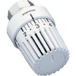 Tte thermostatique uni l oventrop - blanc - poids 164g
