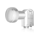 Tête universelle quad lnb - opticum - lqp 04 h - 4 voies - 01 db - compatible 3d Tête universelle quad lnb - opticum - lqp 04 h - 4 voies - 01 db - compatible 3d