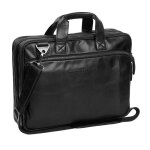 The chesterfield brand cartable noir en cuir pour homme - manuel laptop bag 78174