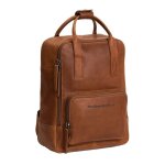 The chesterfield brand sac � dos marron pour femme - bellary backpack cognac 68239