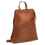 The chesterfield brand sac  dos marron pour femme - claire backpack congnac 71775