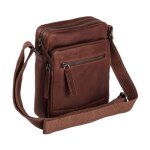 The chesterfield brand sac  paule bandoulire marron pour homme - birmingham shoulderbag m 68306
