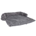 The concept factory - plaid couverture de canap� pour chien et chat - gris
